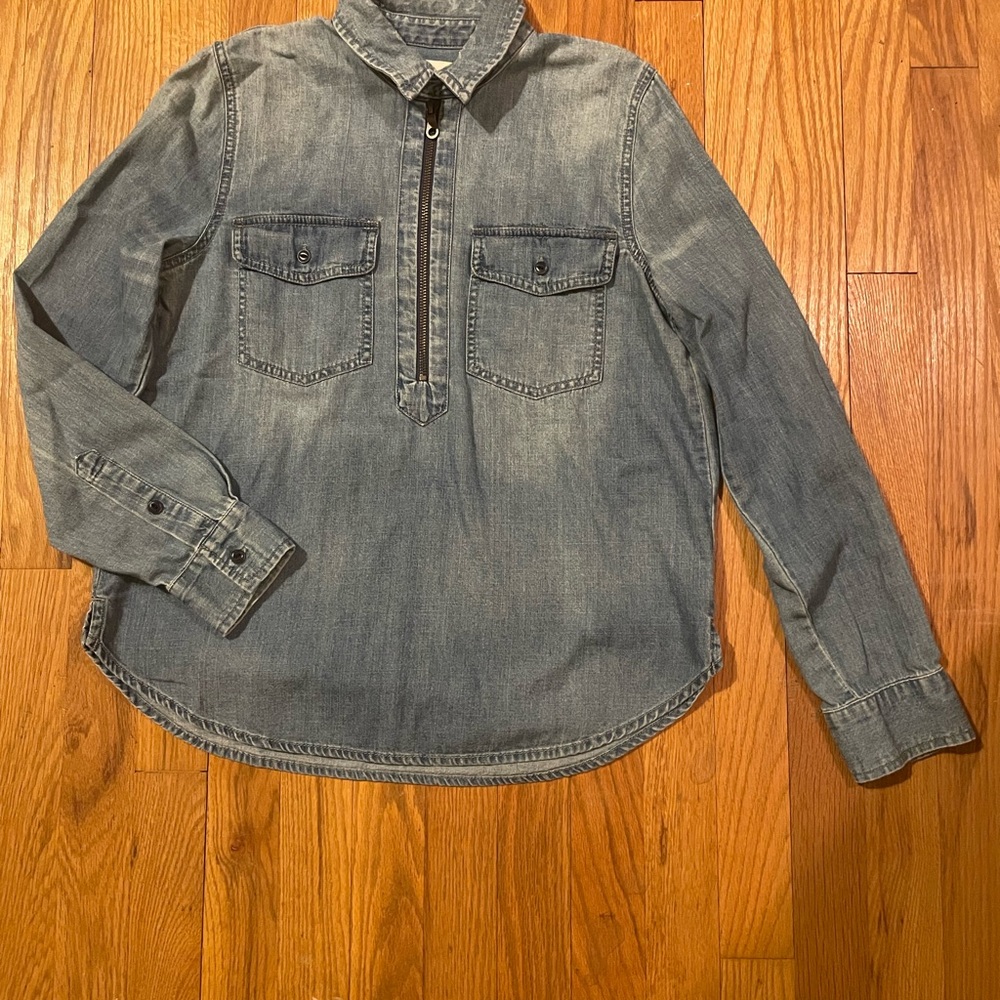 Madewell Blue Denim Shirt